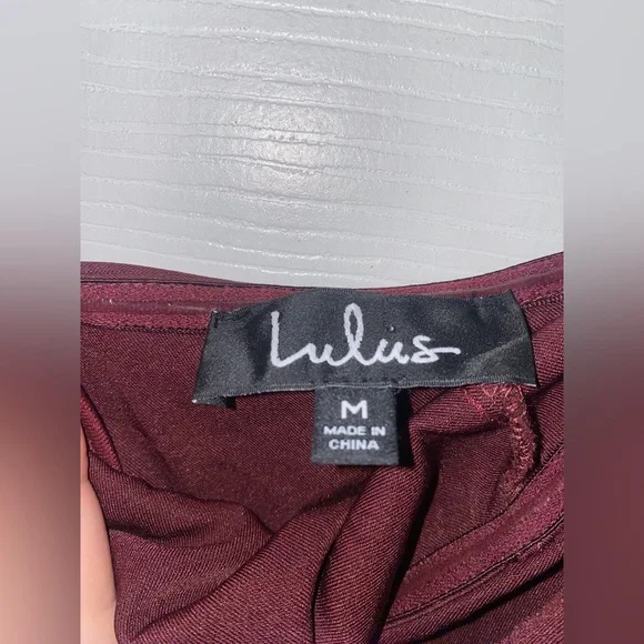 Lulu's Red Strapless Bodycon Cocktail Dress - Picture 6 of 6